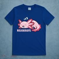 Cute Axolotl Lover Mexican Salamander Relaxolotl Gift T-Shirt thumb 5