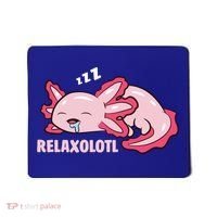 Cute Axolotl Lover Mexican Salamander Relaxolotl Gift Mousepad thumb 0