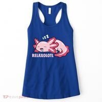 Cute Axolotl Lover Mexican Salamander Relaxolotl Gift Women's Tank Top thumb 0