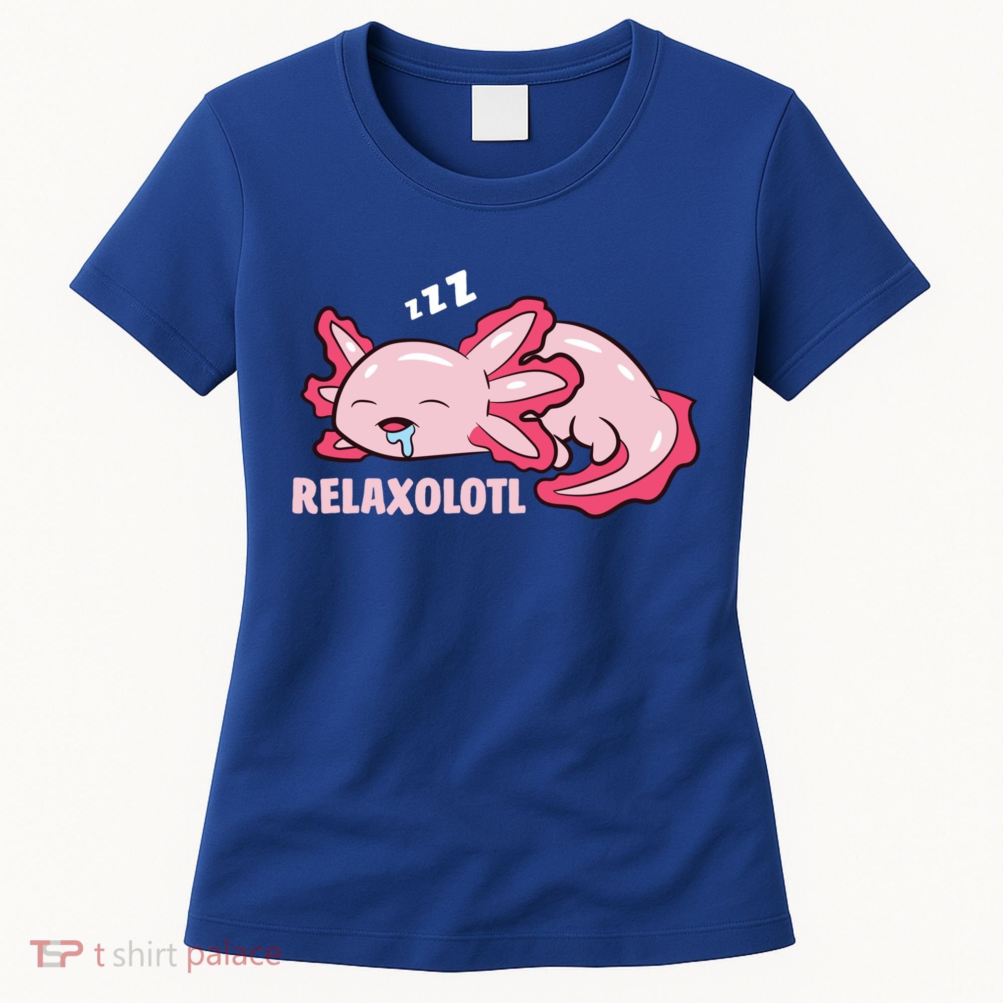 Cute Axolotl Lover Mexican Salamander Relaxolotl Gift Women's T-Shirt