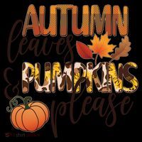 Cute Autumn Leaves And Pumpkins Please Coffee Mug thumb 5