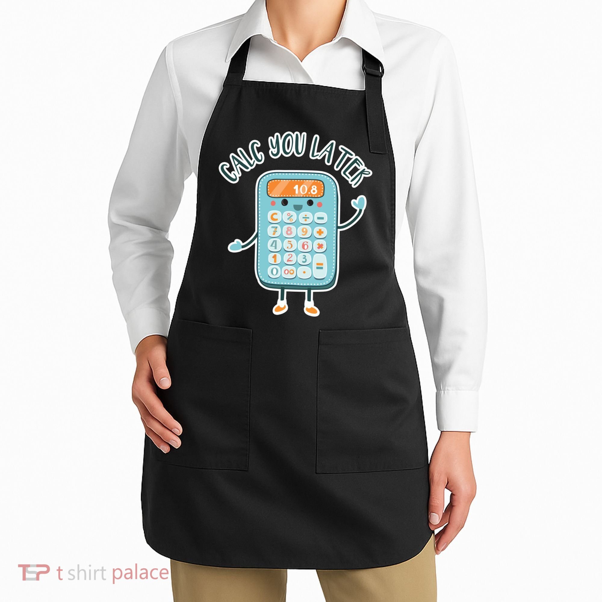 Calc You Later Apron