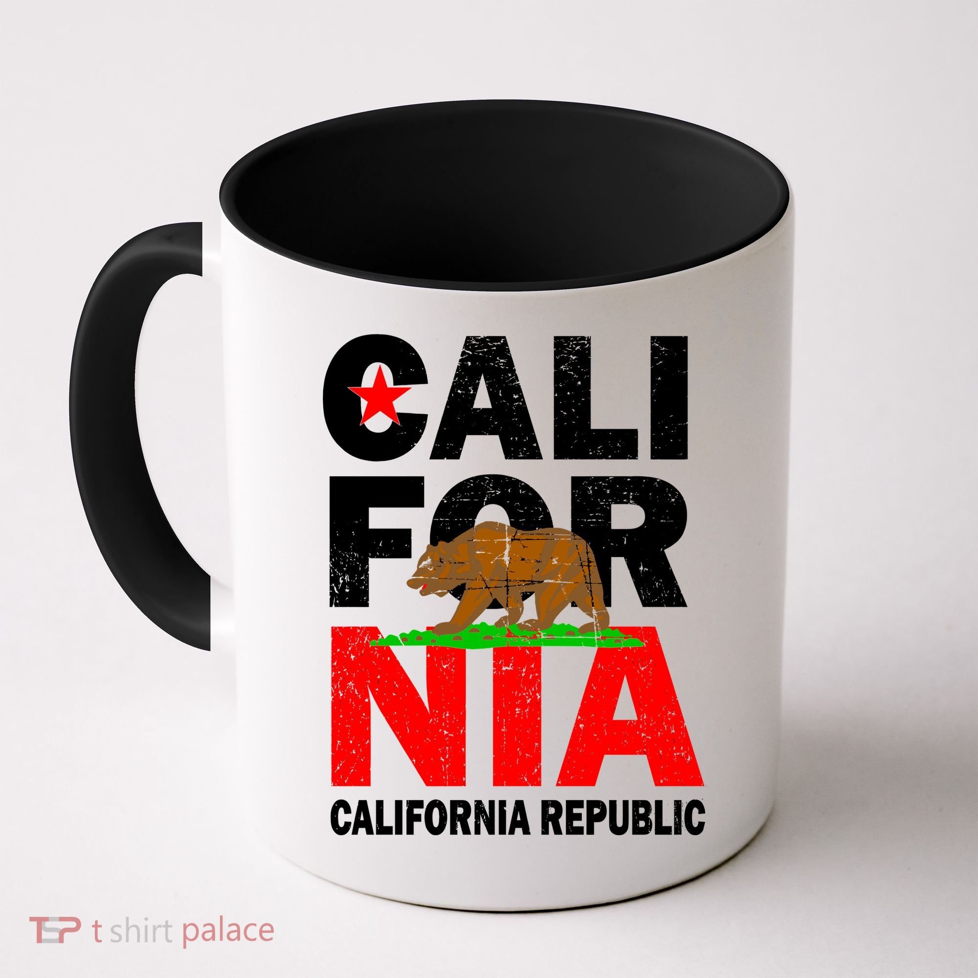 Cali California Republic Logo Coffee Mug
