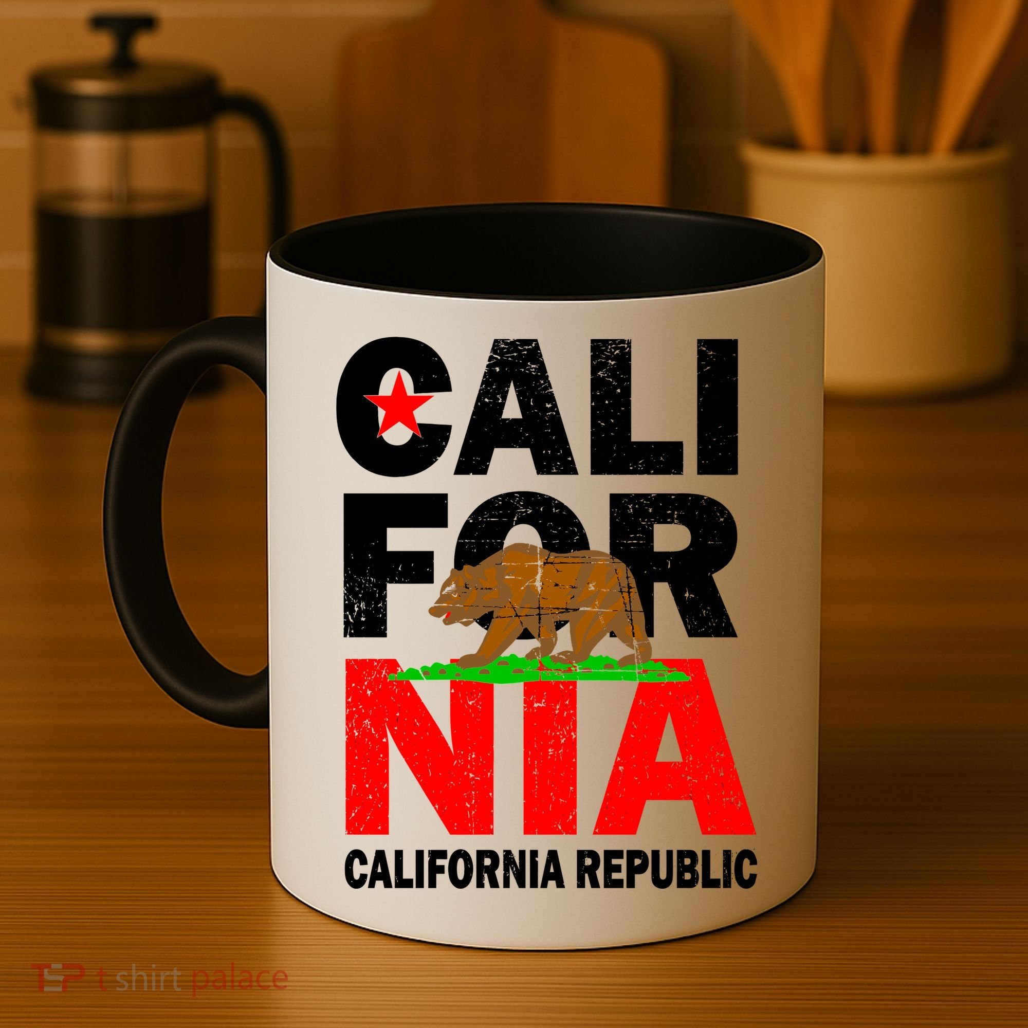 Cali California Republic Logo Coffee Mug
