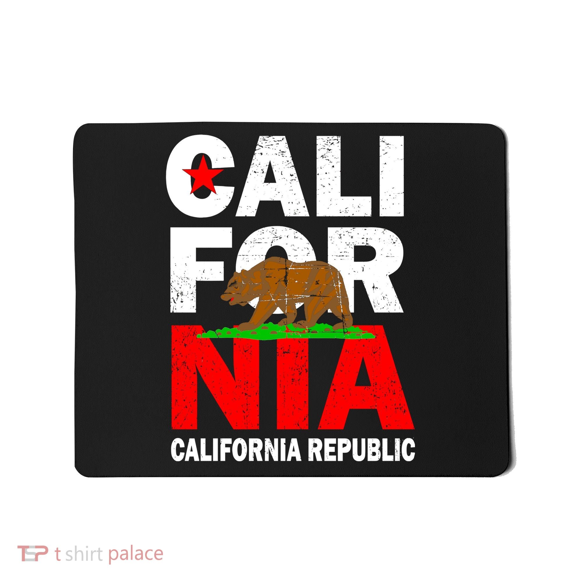 Cali California Republic Logo Mousepad