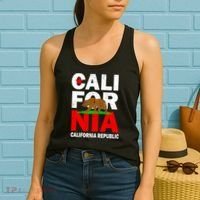 Cali California Republic Logo Women's Tank Top thumb 2