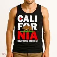 Cali California Republic Logo Tank Top thumb 3