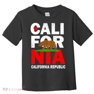 Cali California Republic Logo Toddler T-Shirt
