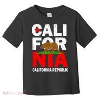 Cali California Republic Logo Toddler T-Shirt thumb 0