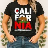 Cali California Republic Logo Women's T-Shirt thumb 2