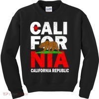 Cali California Republic Logo Kids Sweatshirt thumb 0