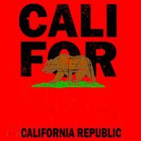 Cali California Republic Logo Santa Hat thumb 1