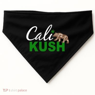 Cali Kush Weed California Republic USA-Made Doggie Bandana