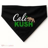 Cali Kush Weed California Republic USA-Made Doggie Bandana thumb 0