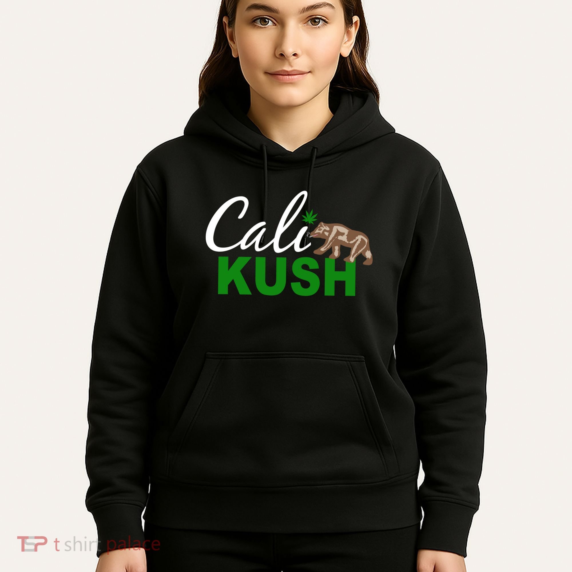 Cali Kush Weed California Republic Hoodie