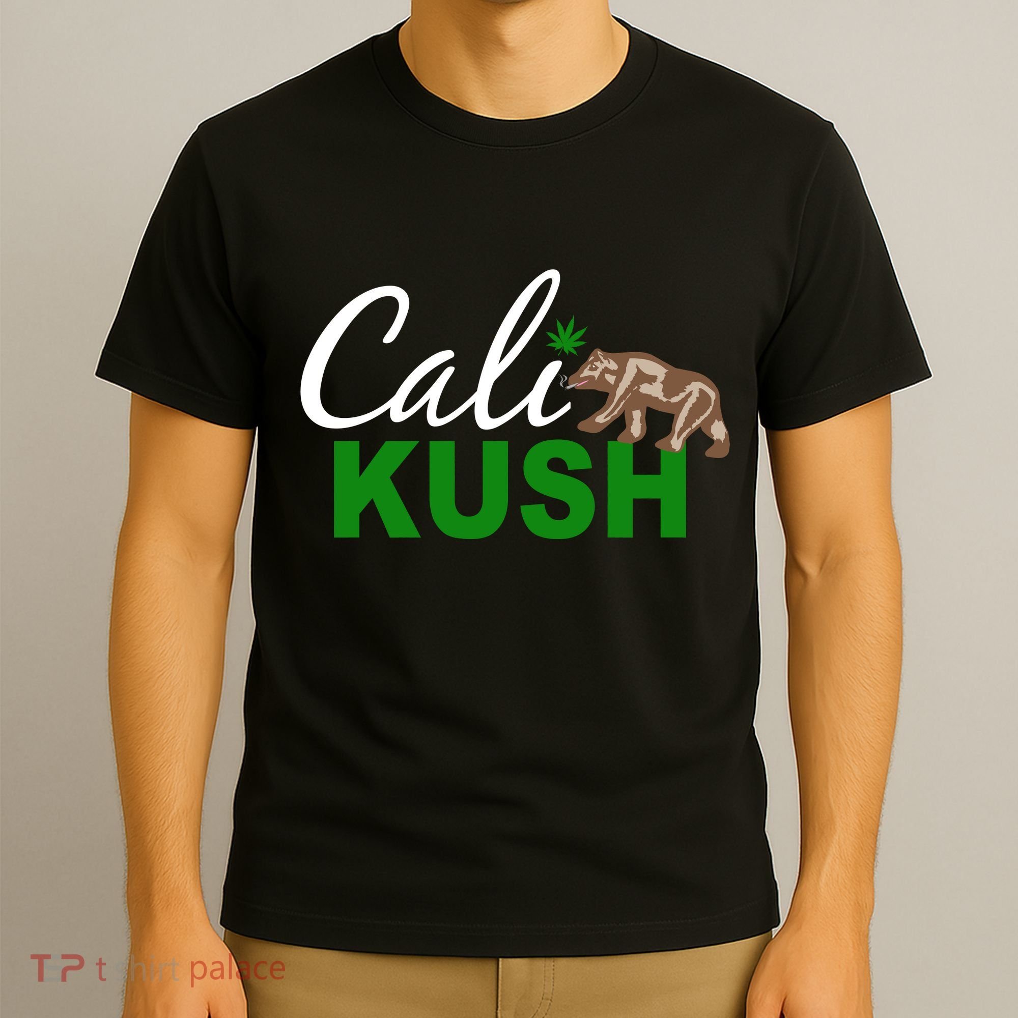 Cali Kush Weed California Republic T-Shirt