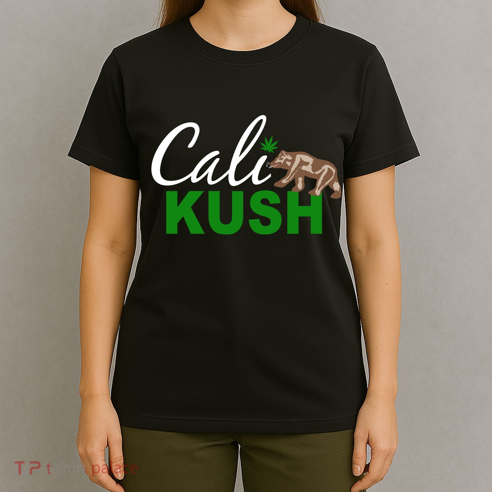 Cali Kush Weed California Republic T-Shirt