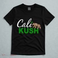 Cali Kush Weed California Republic T-Shirt thumb 5
