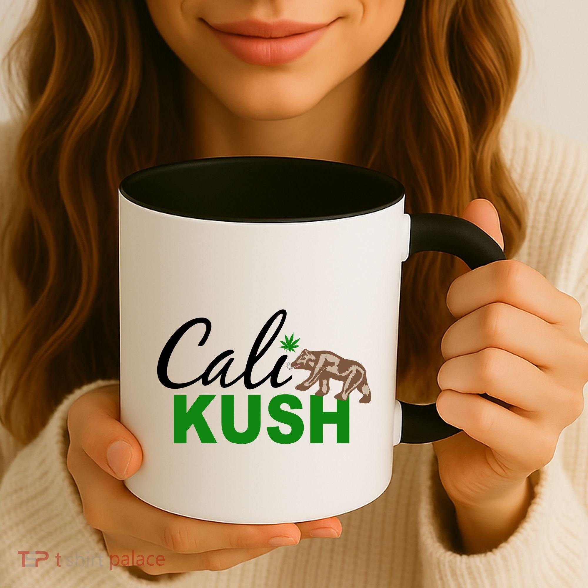 Cali Kush Weed California Republic Coffee Mug