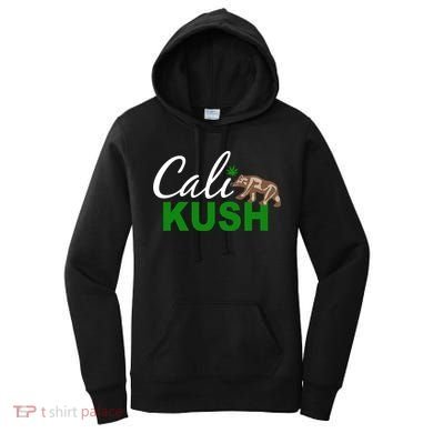 Cali Kush Weed California Republic Women's Hoodie