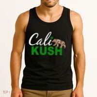 Cali Kush Weed California Republic Tank Top thumb 3