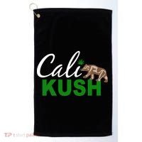 Cali Kush Weed California Republic Golf Towel thumb 0