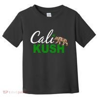 Cali Kush Weed California Republic Toddler T-Shirt thumb 0