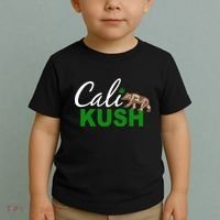 Cali Kush Weed California Republic Toddler T-Shirt thumb 2