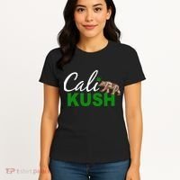 Cali Kush Weed California Republic Women's T-Shirt thumb 4
