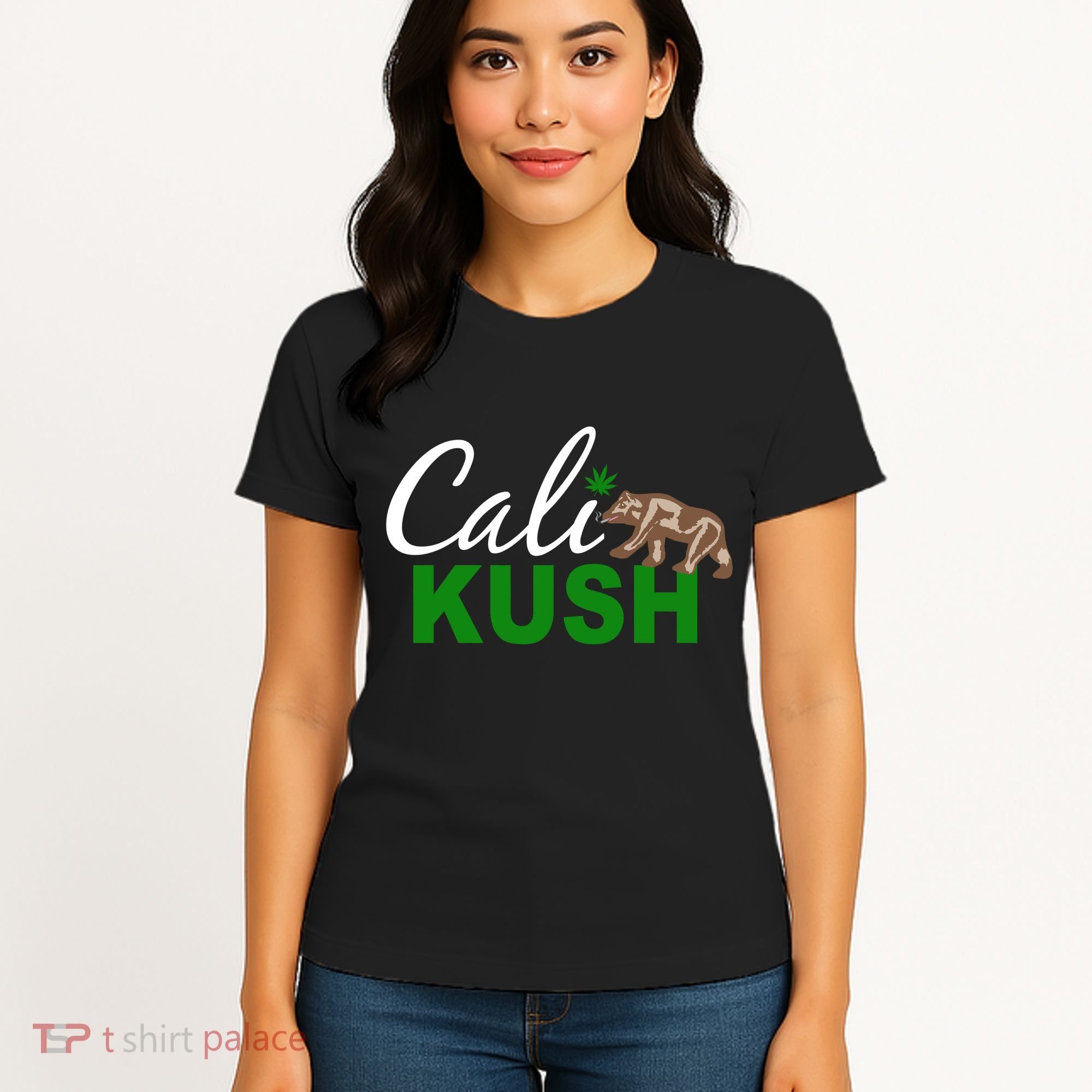 Cali Kush Weed California Republic Women's T-Shirt
