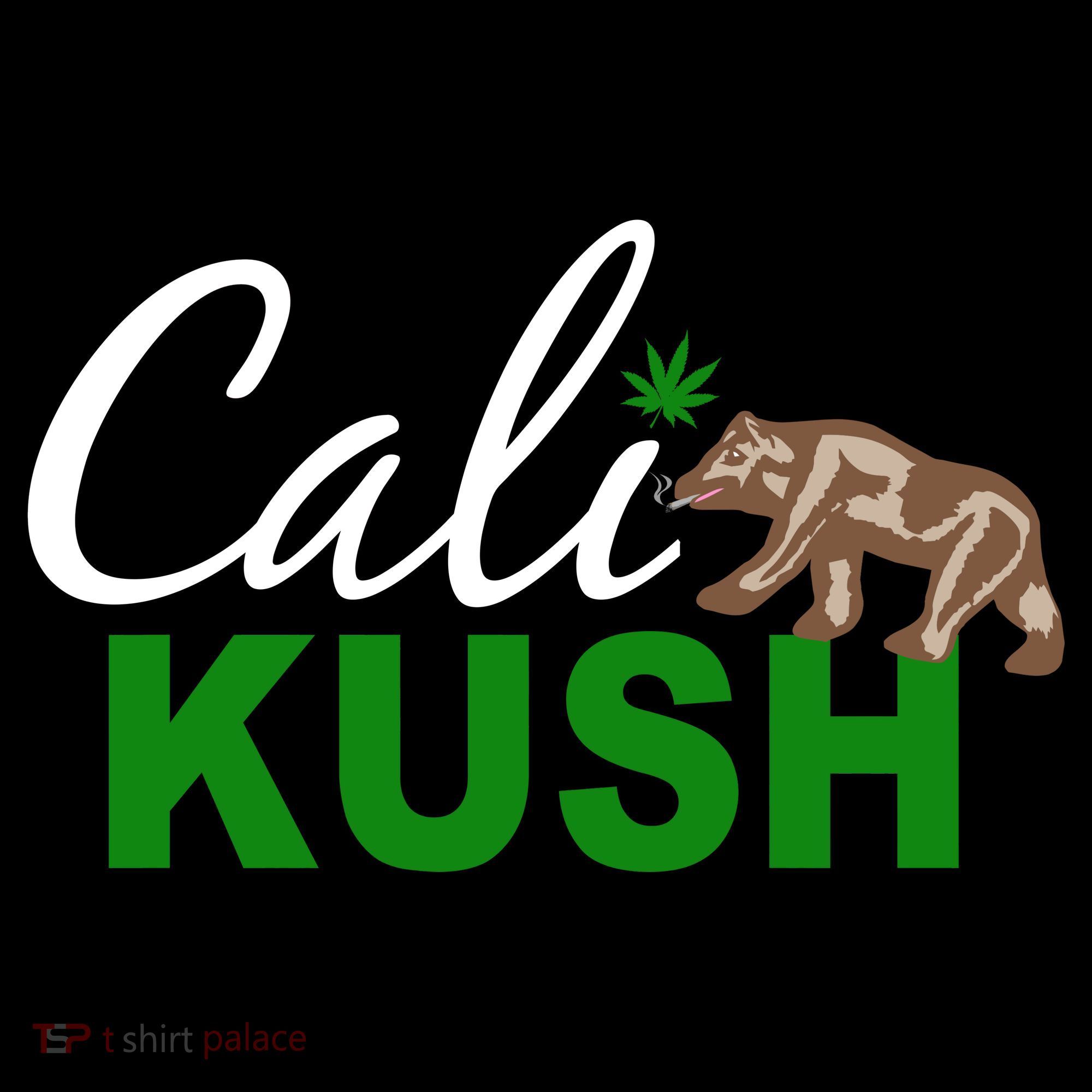 Cali Kush Weed California Republic Women's T-Shirt