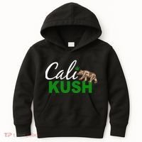 Cali Kush Weed California Republic Kids Hoodie thumb 0