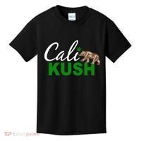 Cali Kush Weed California Republic Kids T-Shirt thumb 0