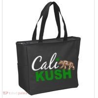 Cali Kush Weed California Republic Tote Bag thumb 2