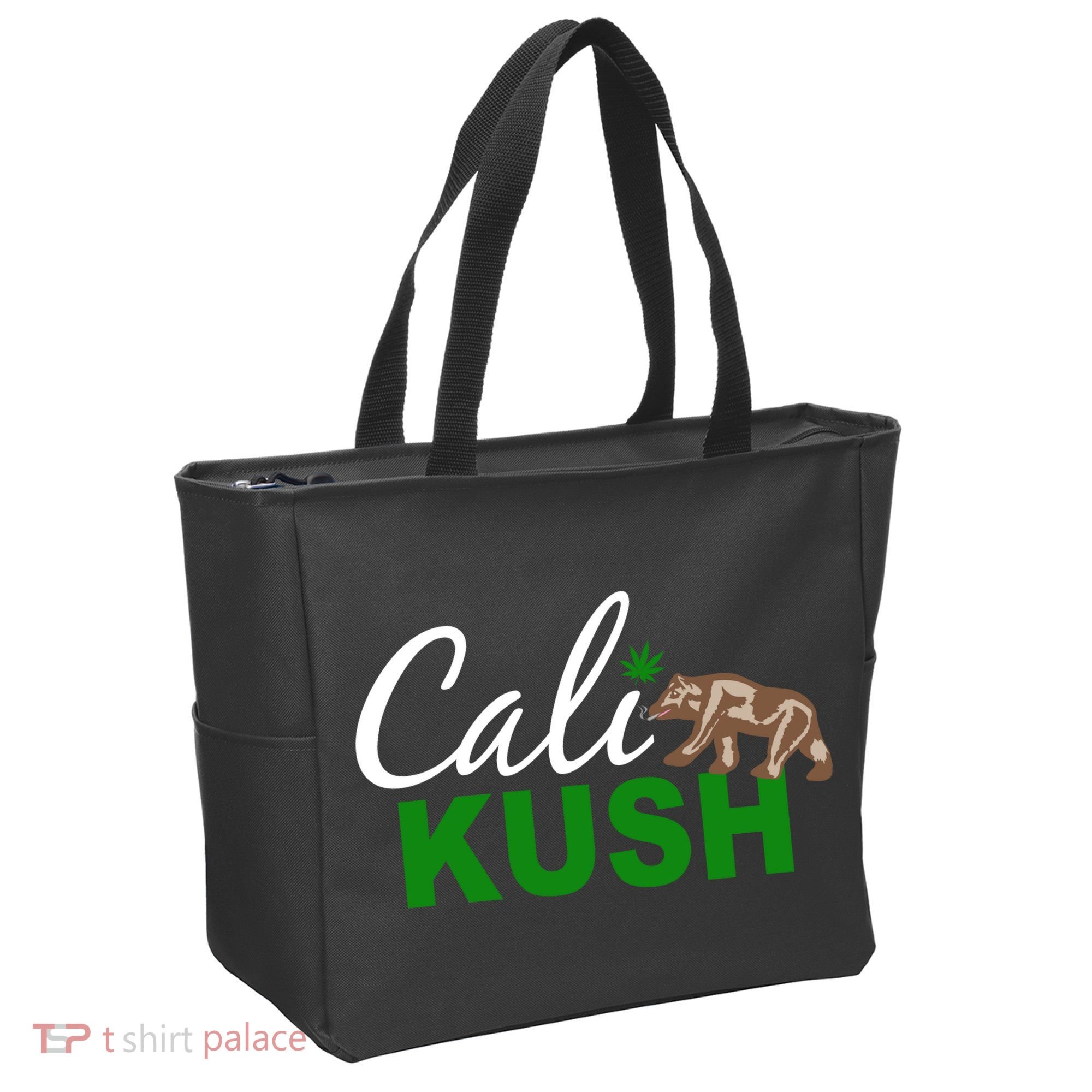 Cali Kush Weed California Republic Tote Bag