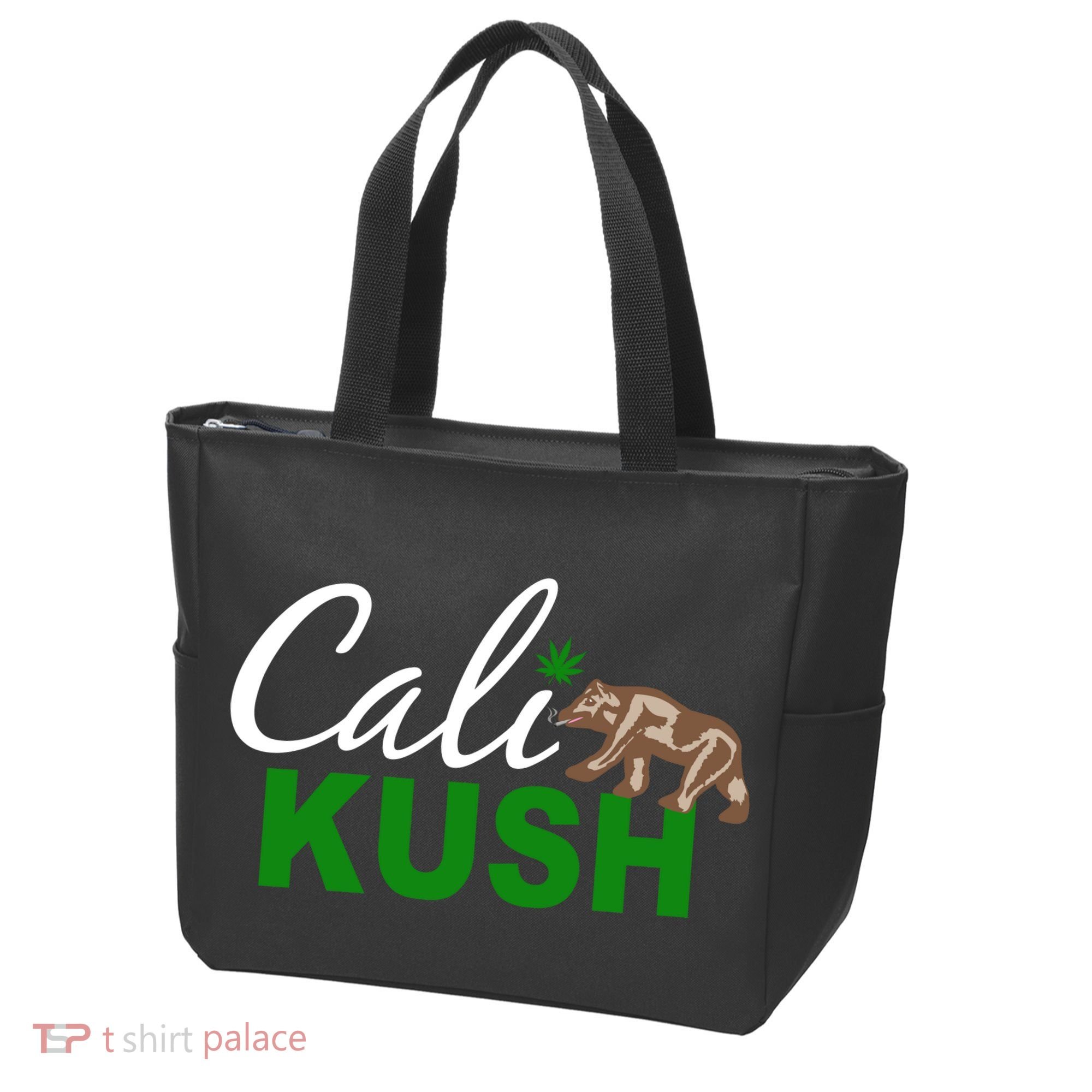 Cali Kush Weed California Republic Tote Bag