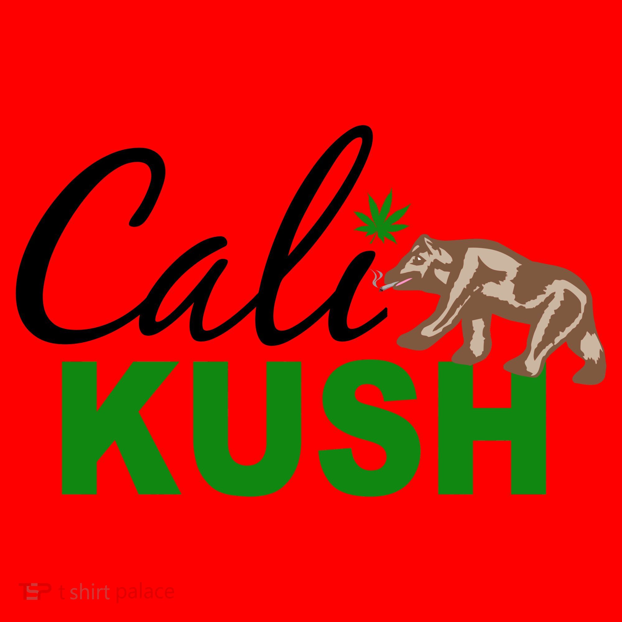 Cali Kush Weed California Republic Santa Hat