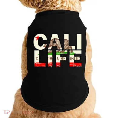 Cali Life Logo Flag Doggie Tank