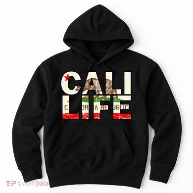 Cali Life Logo Flag Hoodie