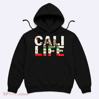 Cali Life Logo Flag Hoodie