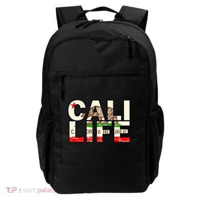 Cali Life Logo Flag Backpack
