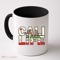 Cali Life Logo Flag Coffee Mug thumb 0