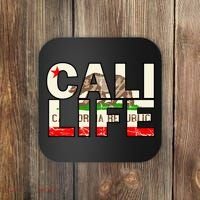 Cali Life Logo Flag Coaster thumb 0