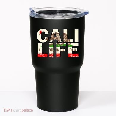 Cali Life Logo Flag Tumbler