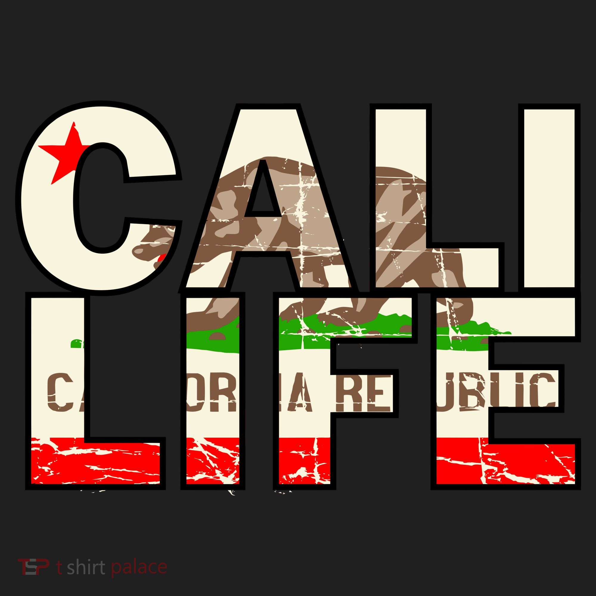 Cali Life Logo Flag Tumbler