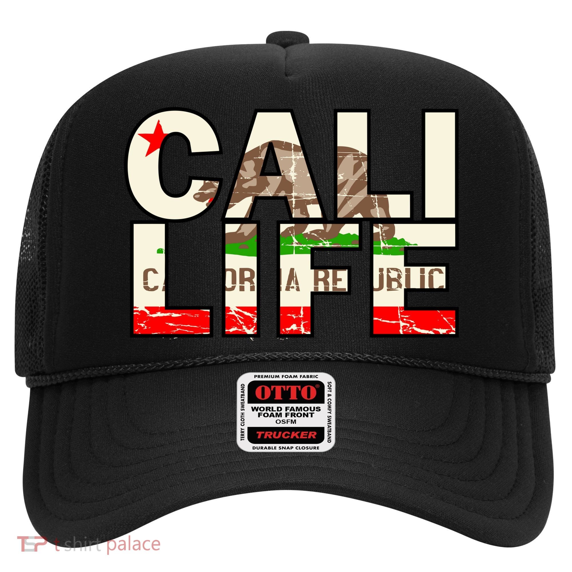Cali Life Logo Flag Hat