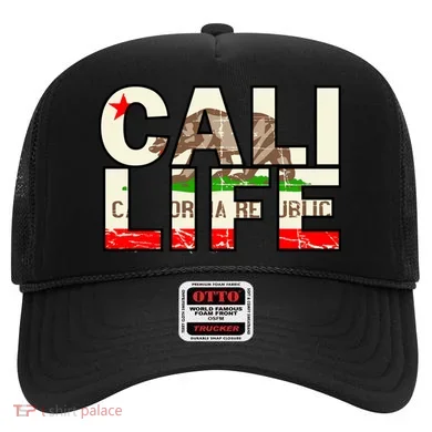 Cali Life Logo Flag Hat
