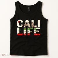 Cali Life Logo Flag Tank Top thumb 2