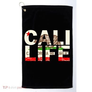 Cali Life Logo Flag Golf Towel