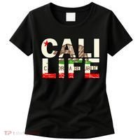 Cali Life Logo Flag Women's T-Shirt thumb 0
